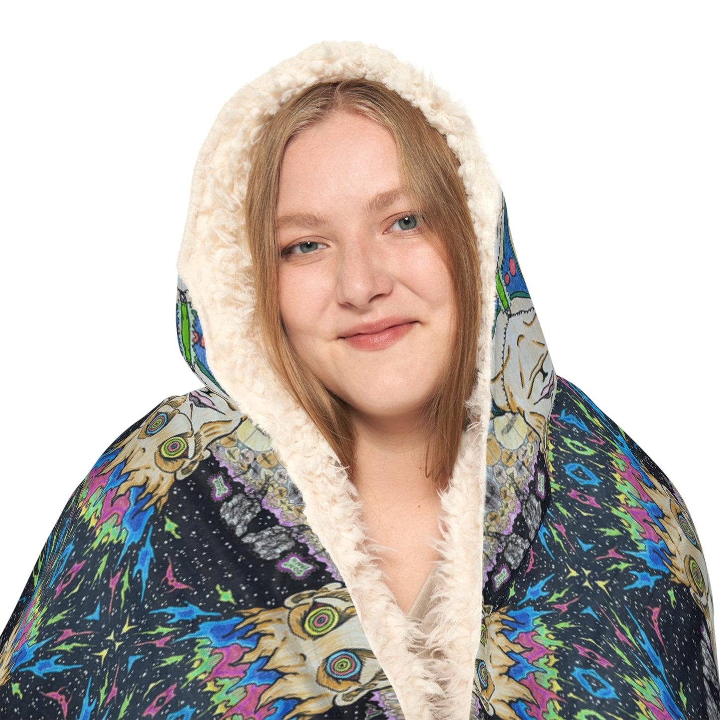 "Baby's First Rave" Super comfy hooded Blanket